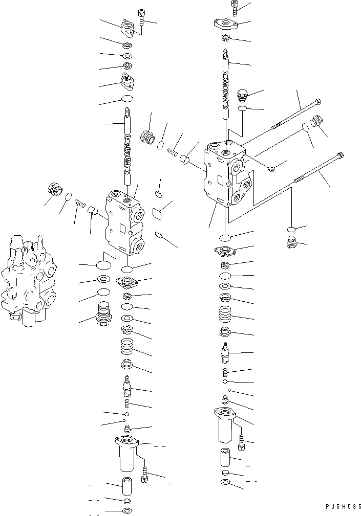 Корпус в сборе (709-84-20200) KOMATSU