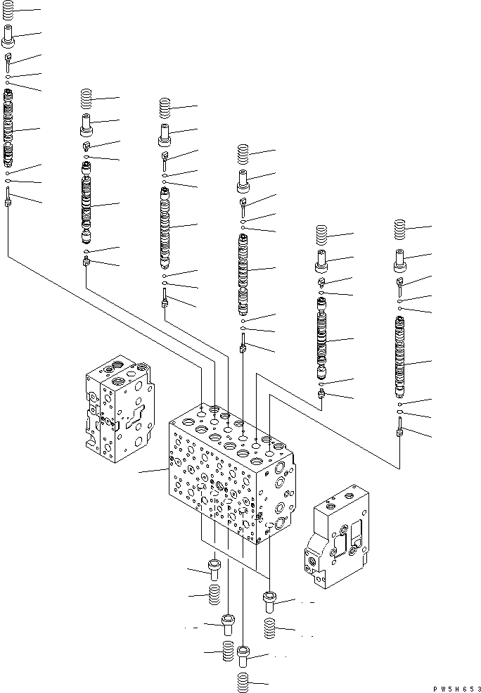 Клапан в сборе 723-47-20404 KOMATSU