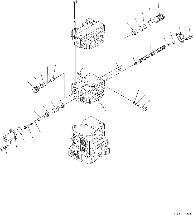 Клапан в сборе 723-61-22700 KOMATSU