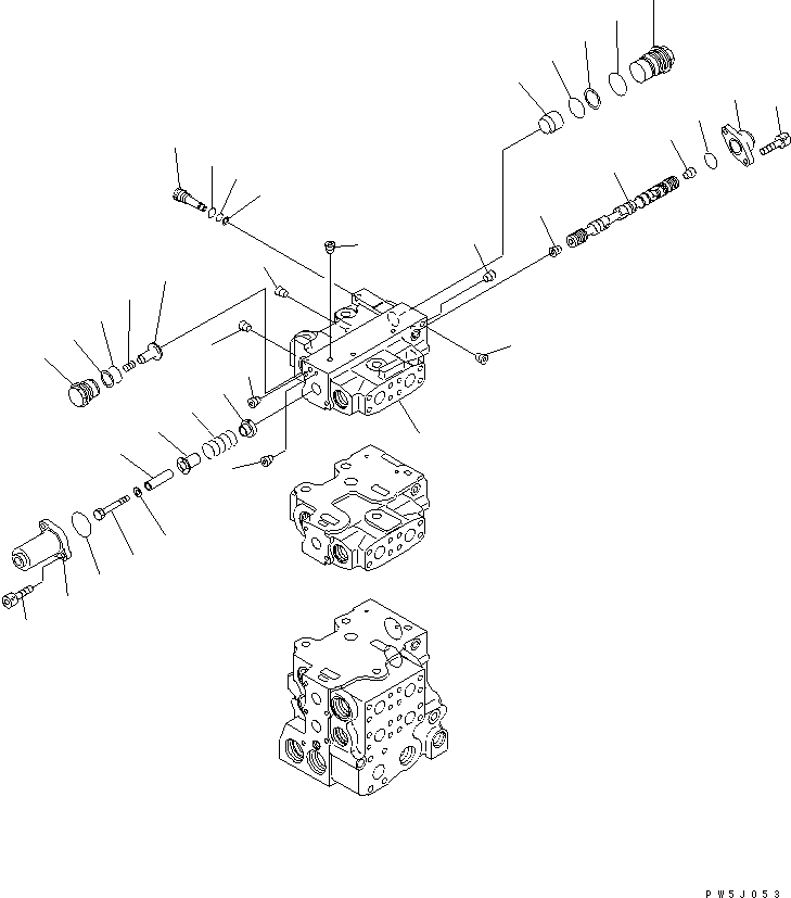 Клапан в сборе 723-61-22800 KOMATSU
