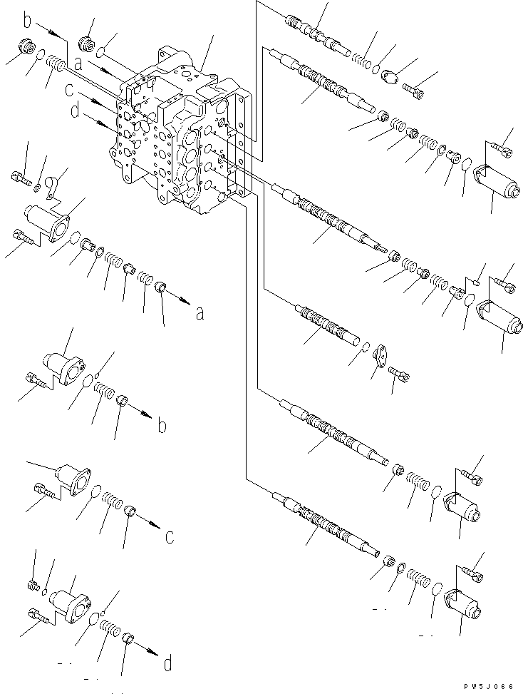 Группа корпуса 709-94-94400 KOMATSU