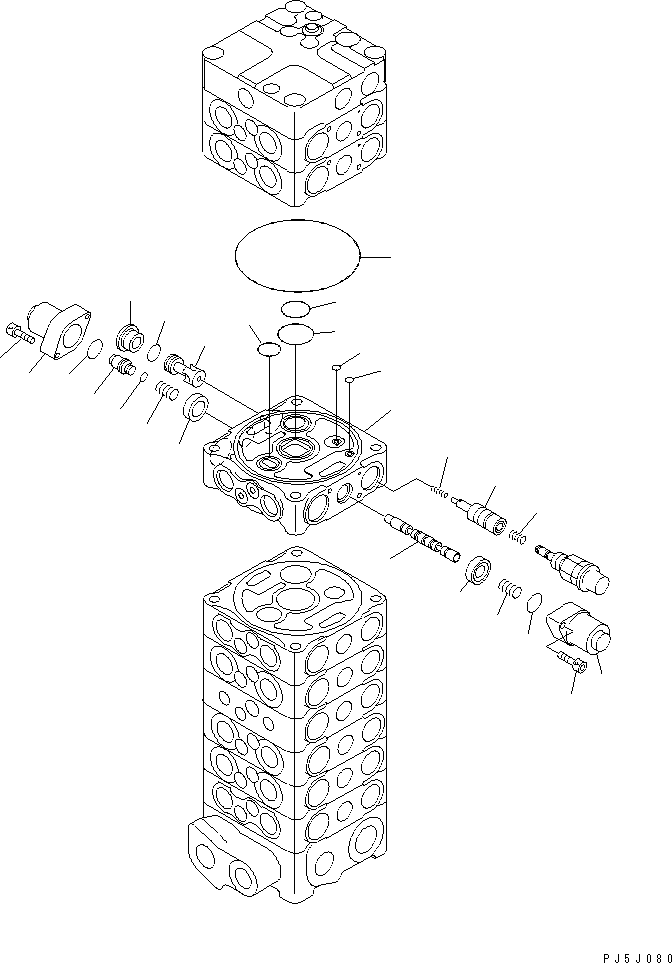Клапан в сборе 723-51-01200 KOMATSU