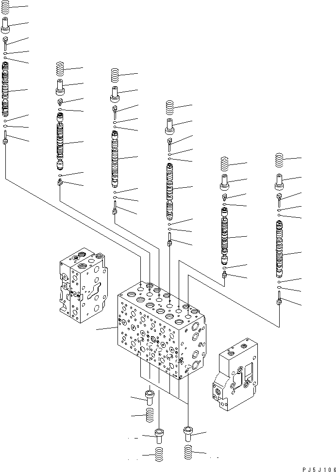 Клапан в сборе 723-47-21301 KOMATSU