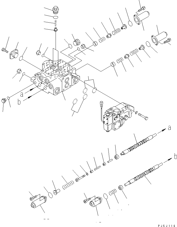 Корпус в сборе 709-92-00100 KOMATSU