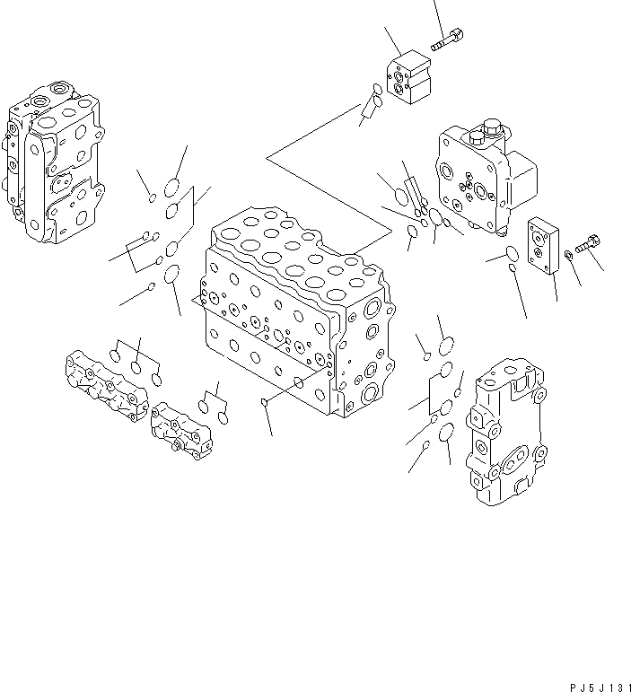 Управляющий клапан (723-47-16103) KOMATSU
