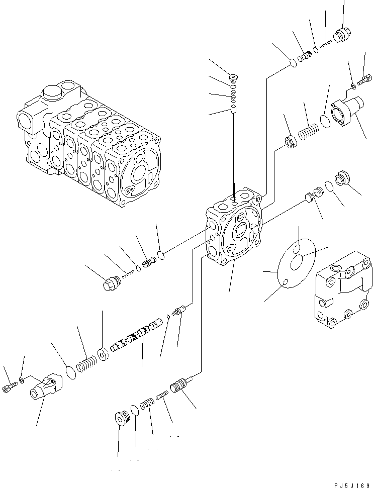 Клапан в сборе 723-21-04800 KOMATSU