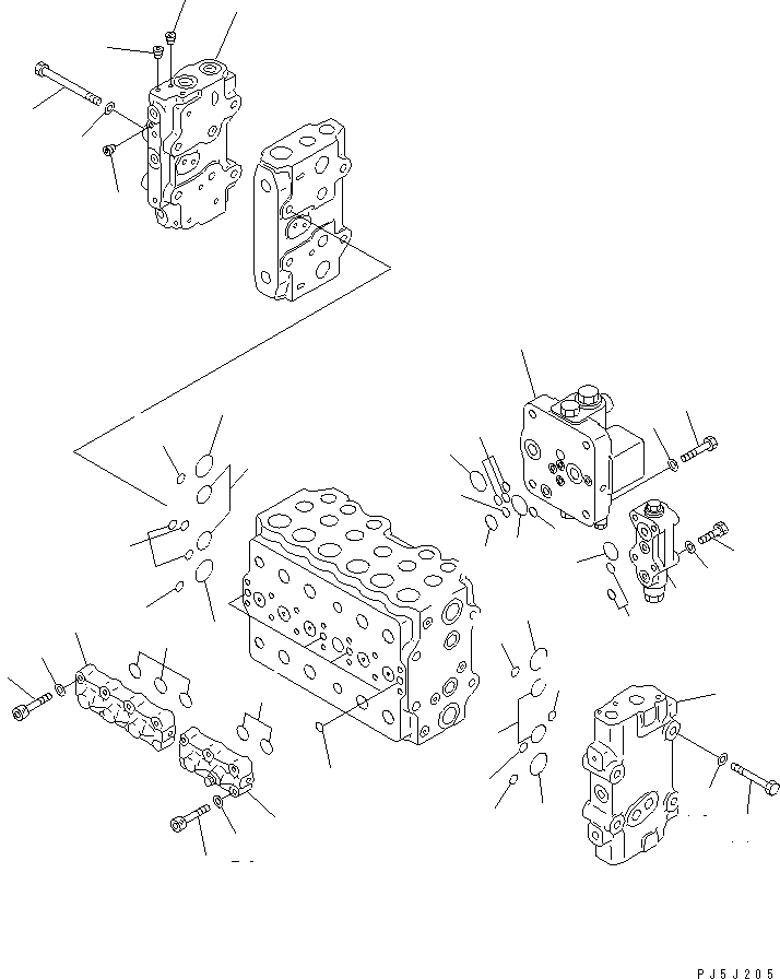 Клапан в сборе 723-47-10105 KOMATSU