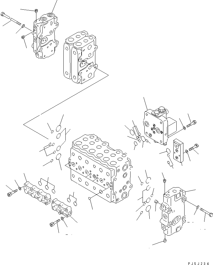Клапан в сборе 723-48-11501 KOMATSU
