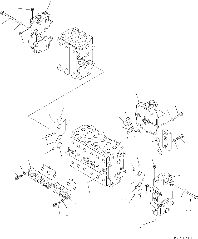 Клапан в сборе 723-49-12401 KOMATSU