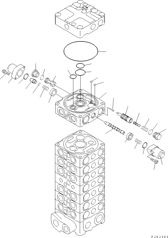 Клапан в сборе 723-51-02700 KOMATSU