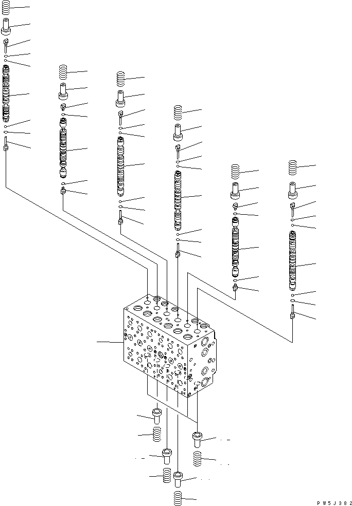 Клапан в сборе 723-48-20403 KOMATSU