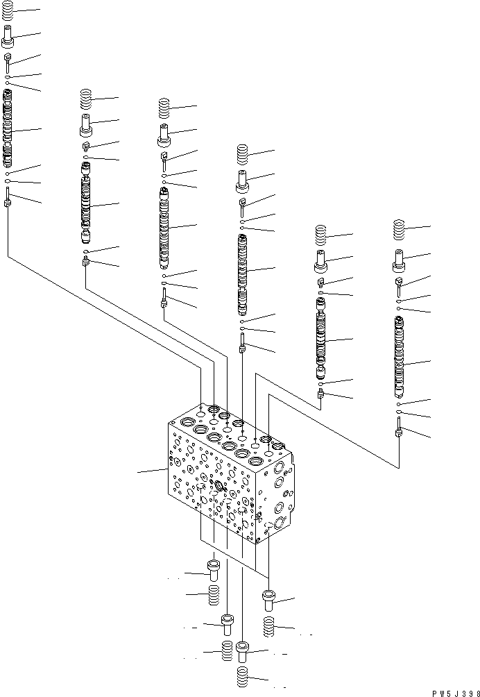 Клапан в сборе 723-48-20502 KOMATSU