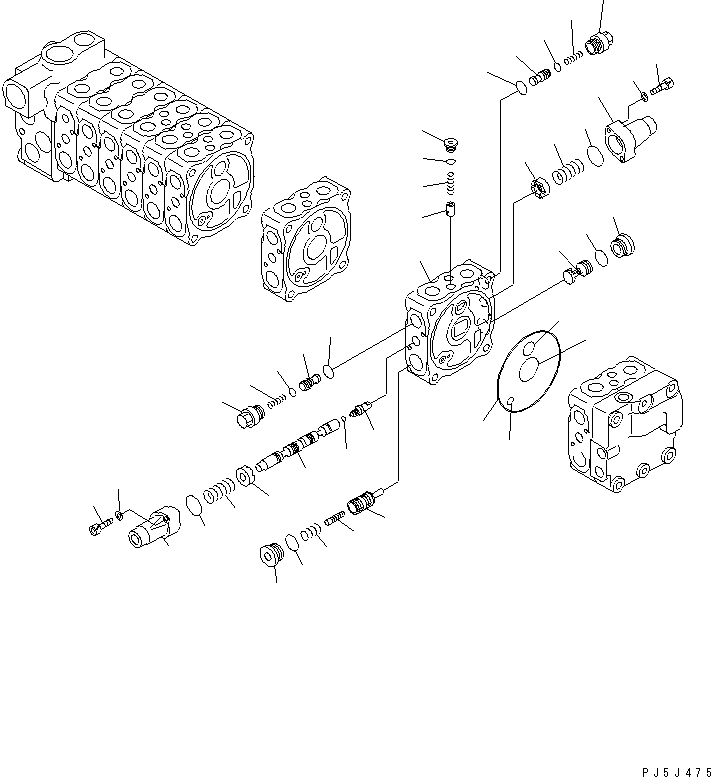 Клапан в сборе 723-21-01800 KOMATSU