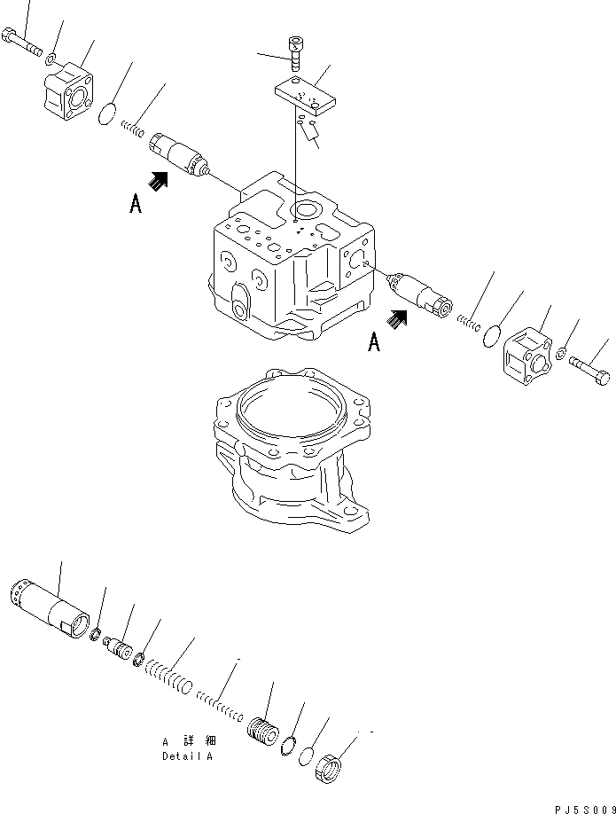 Мотор в сборе (706-77-01281) KOMATSU