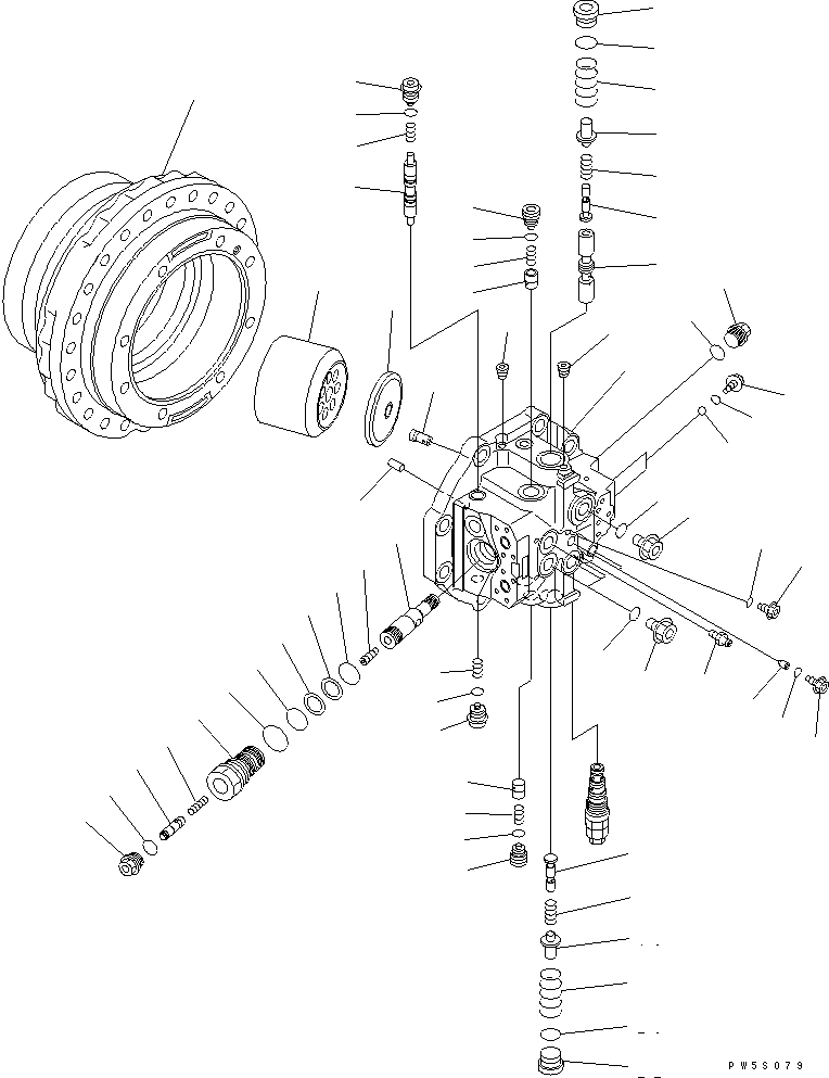 SLEEVE ASS'Y 706-88-00230 KOMATSU