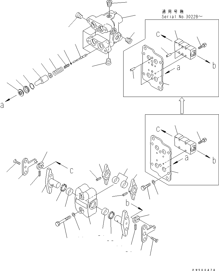 Пилотный клапан 702-16-01502 KOMATSU