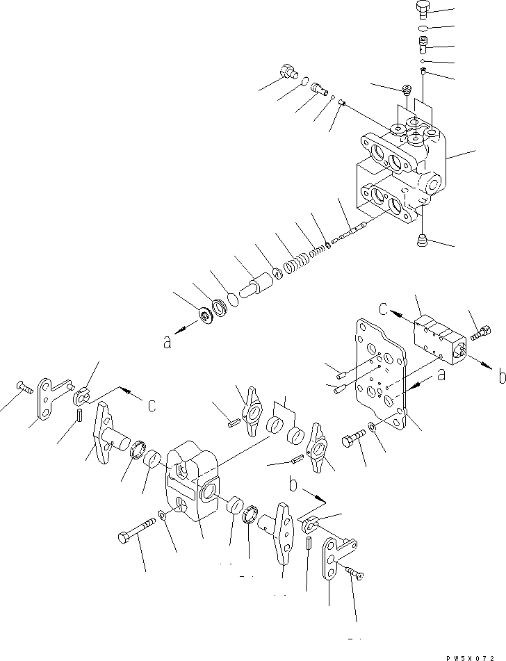 Пилотный клапан 702-16-03450 KOMATSU