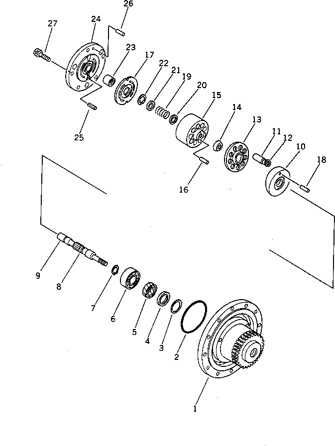 Корпус 20N-60-31380 KOMATSU