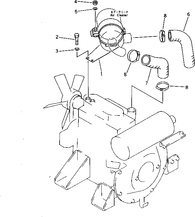 Шланг 20L-02-11151 KOMATSU