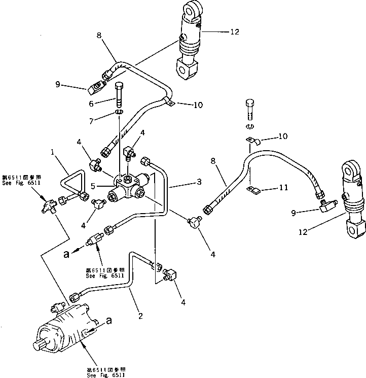 VALVE ASS'Y,SUSPENSION LOCK 20L-60-15000 KOMATSU