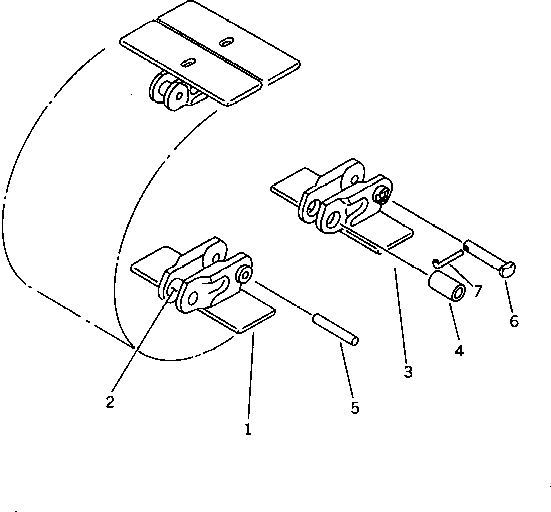Башмак гусеницы в сборе 20P-32-00050 KOMATSU