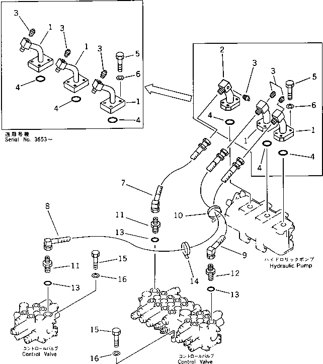 Соединительный штуцер 20N-62-42275 KOMATSU