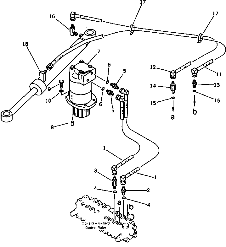 SWING MOTOR ASS'Y,(SEE FIG.6441) (20M-60-63000) KOMATSU