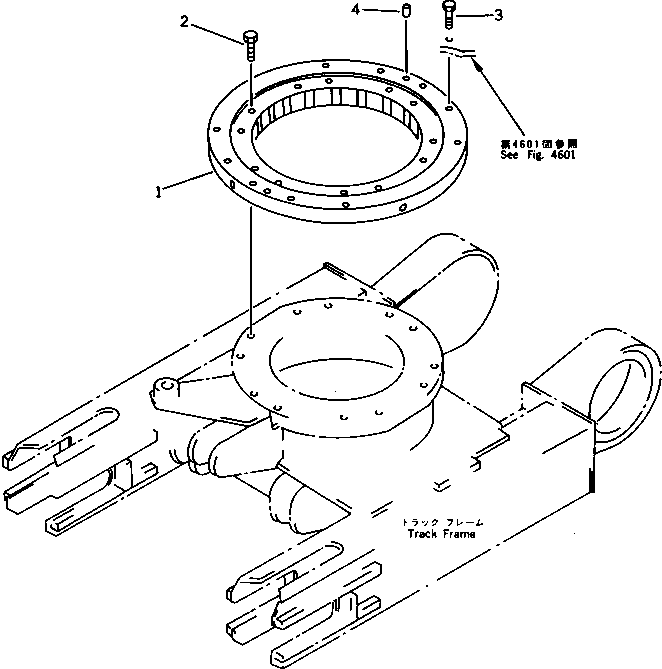 CIRCLE ASS'Y,SWING 21S-25-11100 KOMATSU