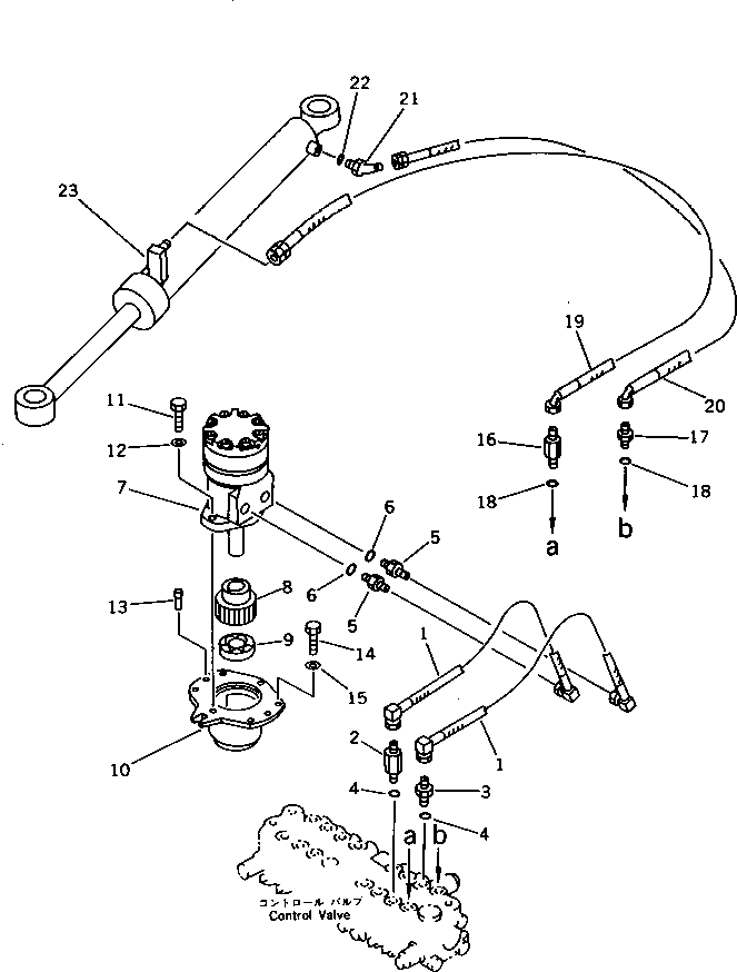 MOTOR ASS'Y,SWING (SEE FIG.6441) (21S-60-13101) KOMATSU