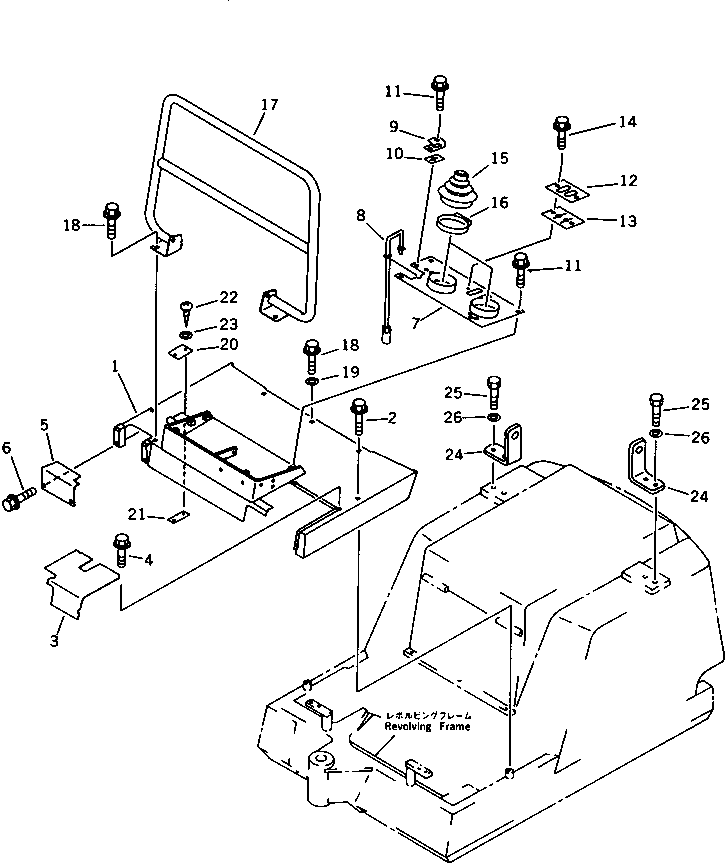PLATE,FLOOR 21S-54-12110 KOMATSU