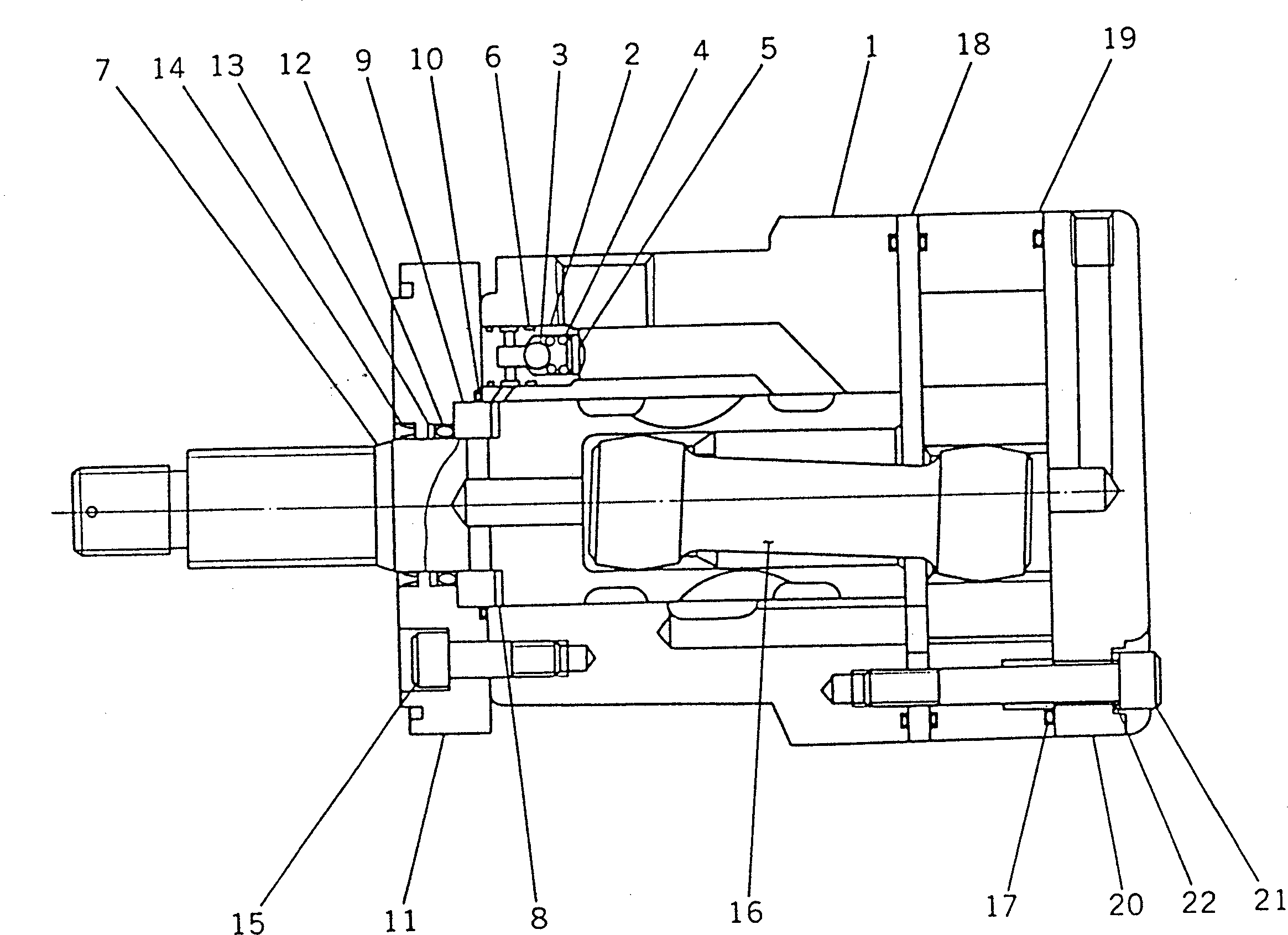 Комплект уплотнений 21S-60-13300 KOMATSU