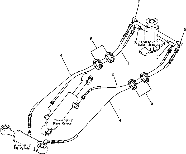 Шланг 20N-62-47710 KOMATSU