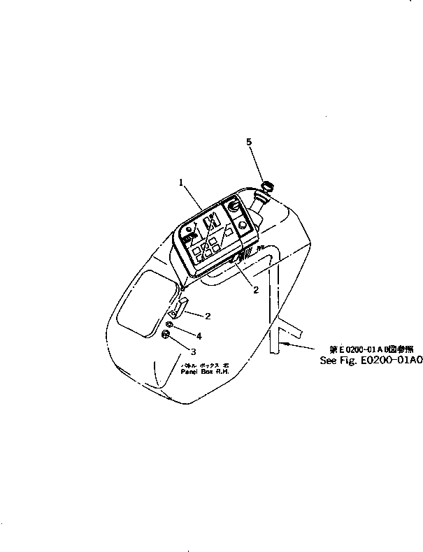 MONITOR ASS'Y (7824-84-3000) KOMATSU