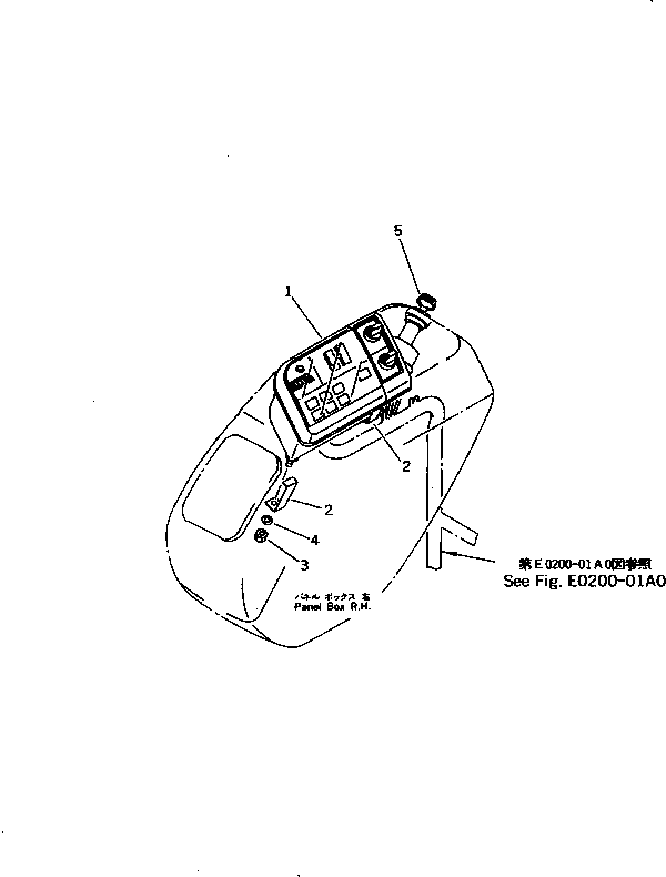 MONITOR ASS'Y (7824-84-2000) KOMATSU
