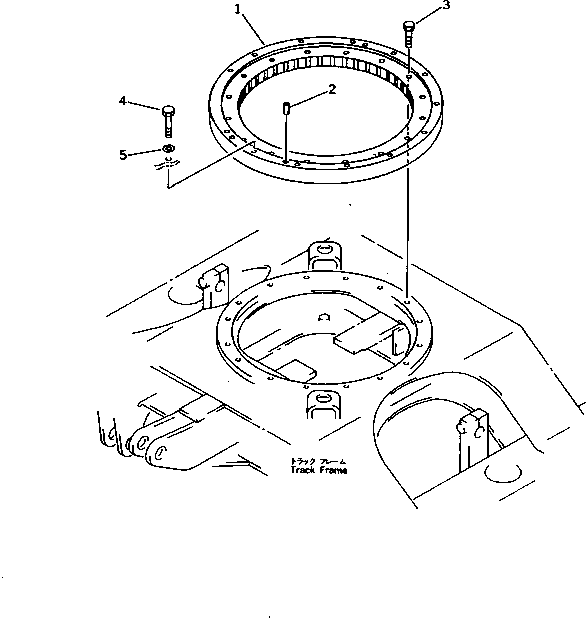 CIRCLE,SWING 20N-25-71205 KOMATSU