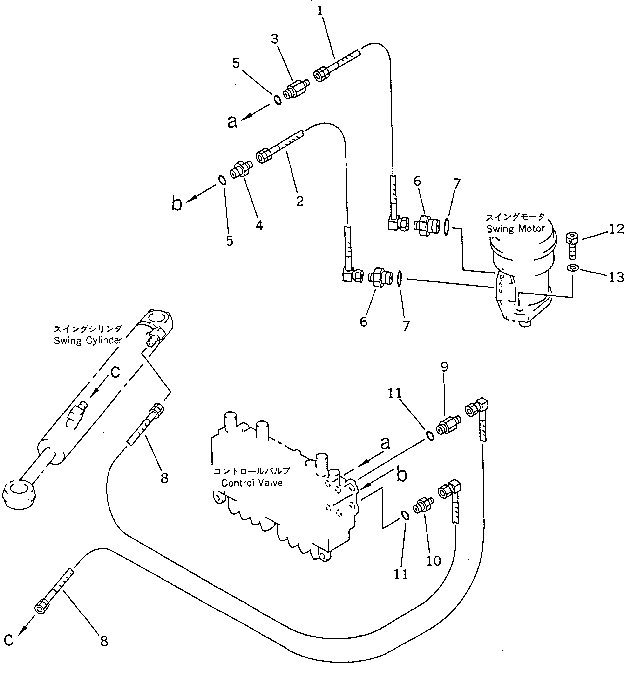 Ниппель 21A-62-12410 KOMATSU