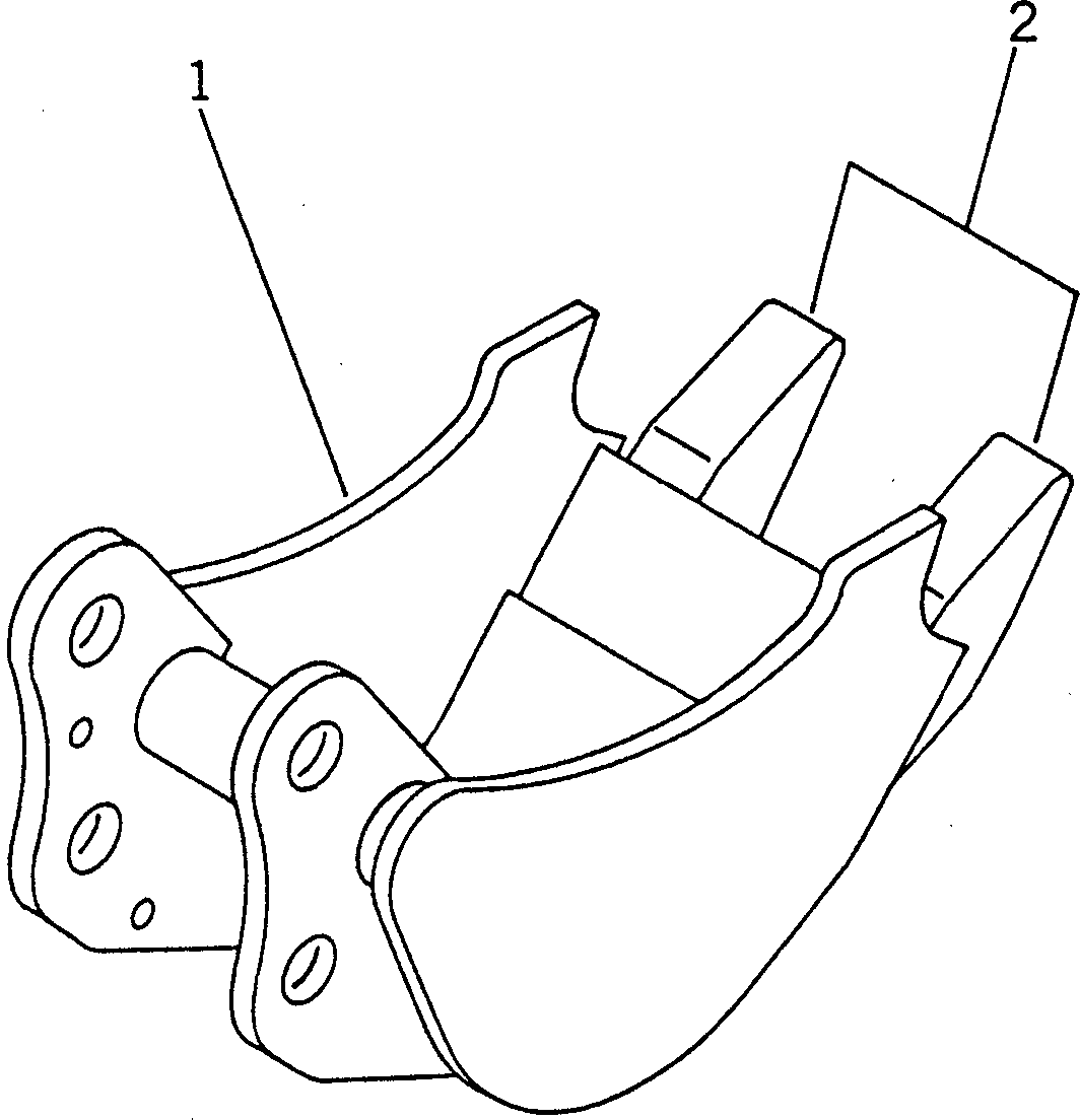 BUCKET,(150MM) 21A-926-1111 KOMATSU