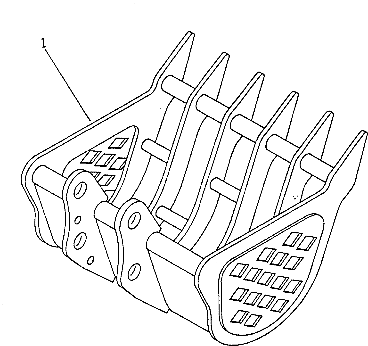 BUCKET,SKELETON 21A-912-1110 KOMATSU