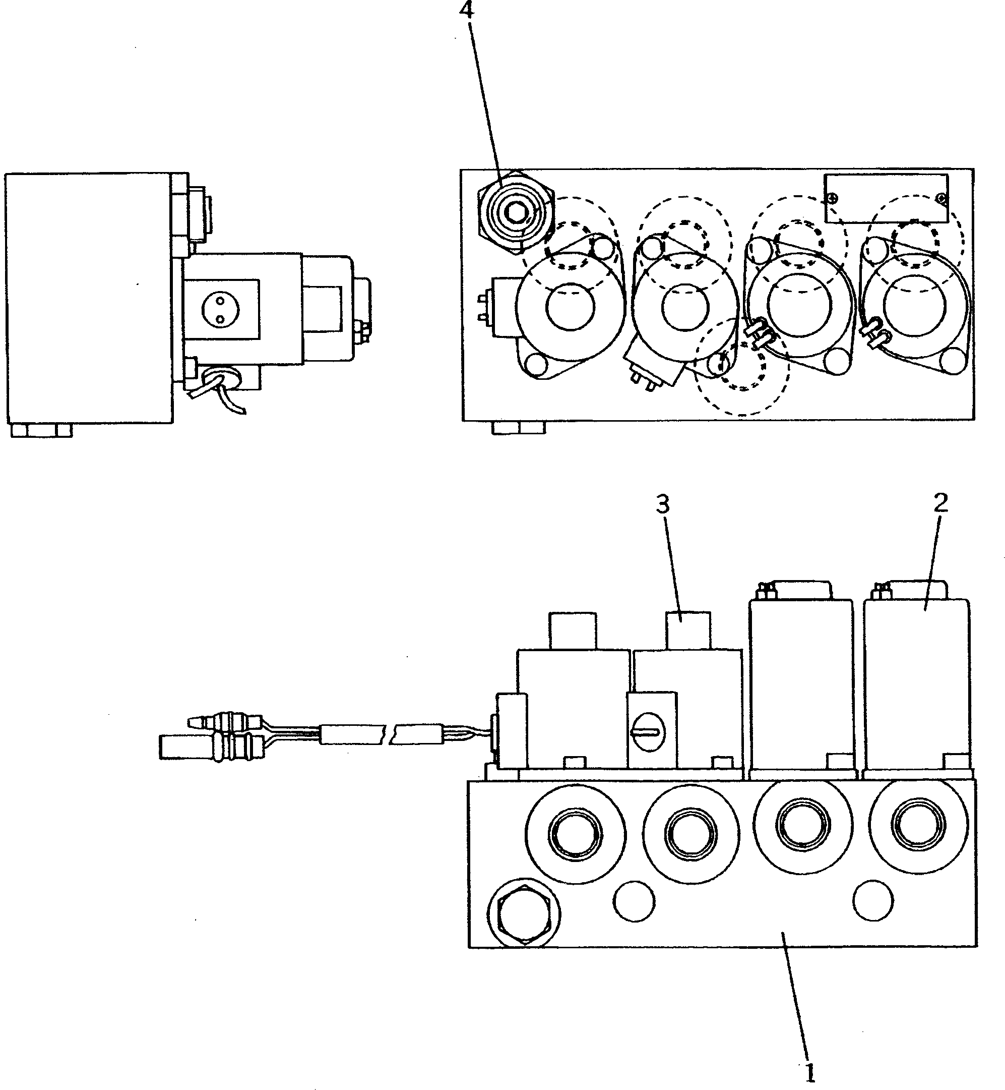 VALVE ASS'Y,E.P.C. 21U-60-22200 KOMATSU