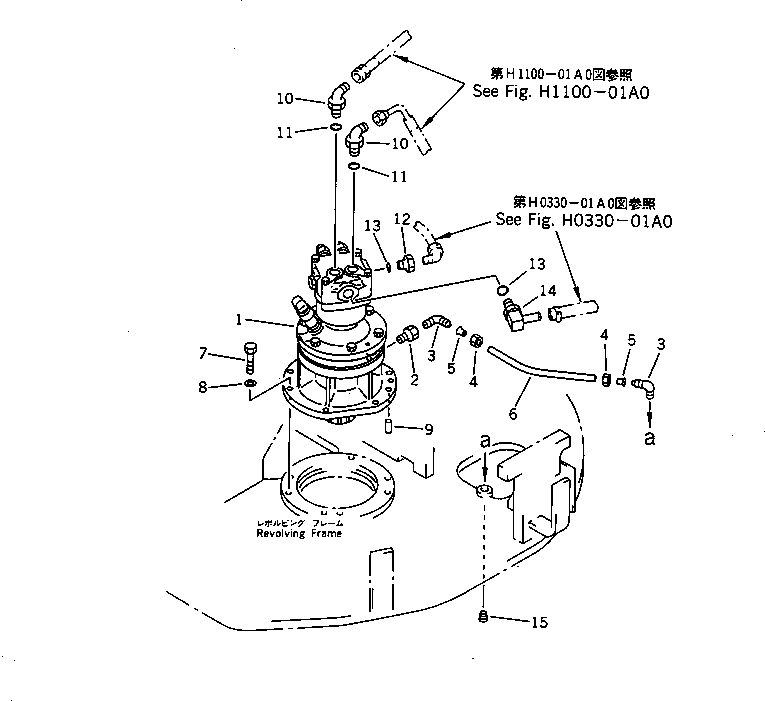 Ниппель 20N-62-72391 KOMATSU