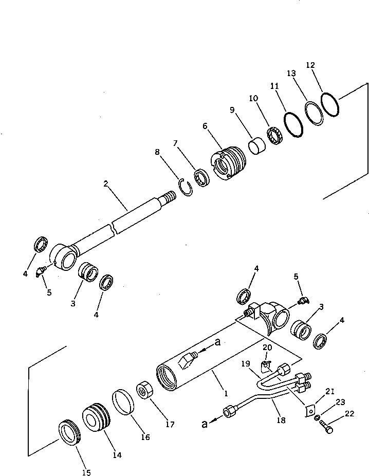 Трубка 21U-63-86271 KOMATSU