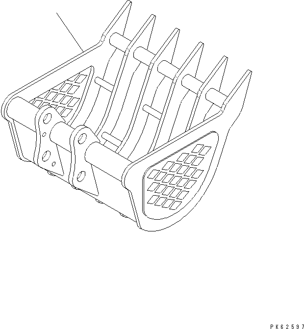 Ковш 21S-912-1110 KOMATSU