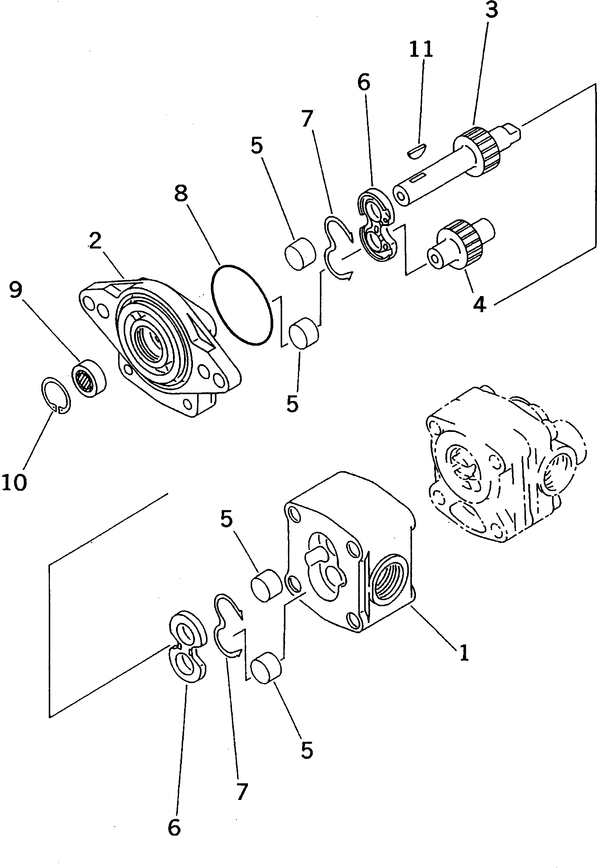 Ключ 04010-00313 KOMATSU