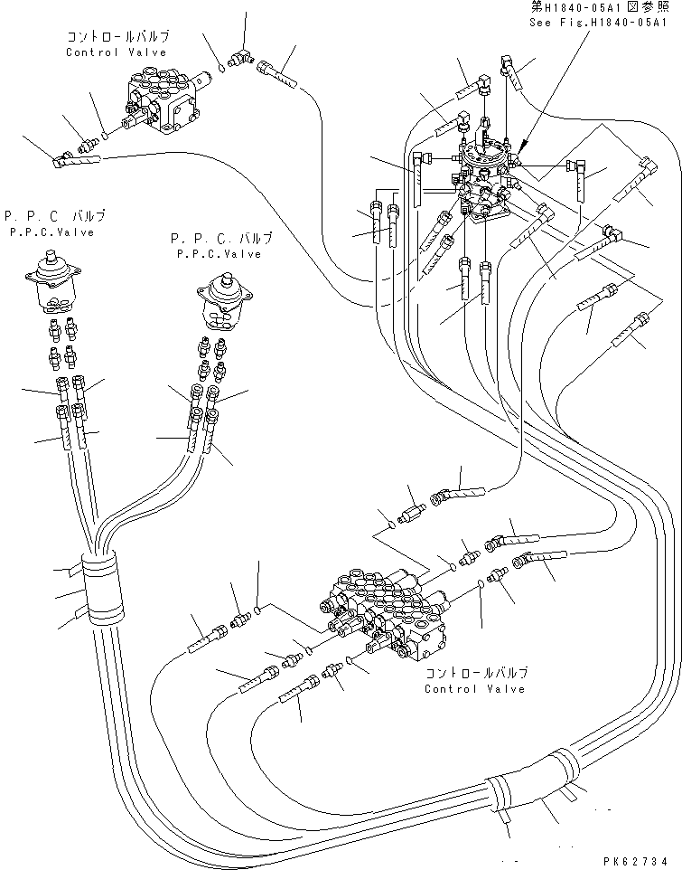 Шланг 20C-62-24360 KOMATSU