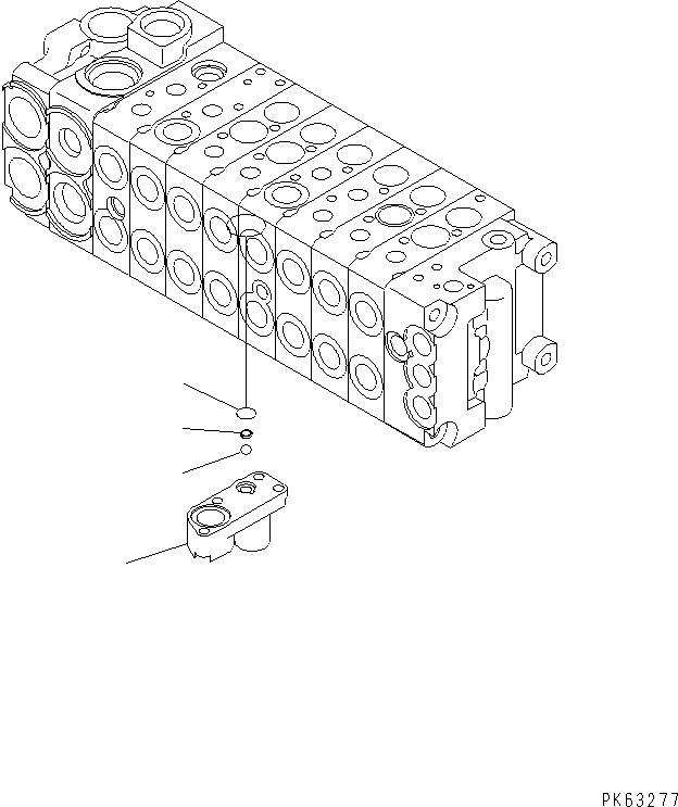 Корпус в сборе 723-11-00040 KOMATSU
