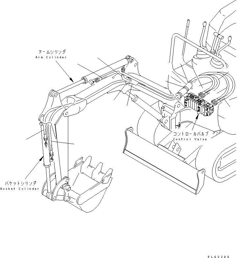 Шланг 20M-62-82471 KOMATSU