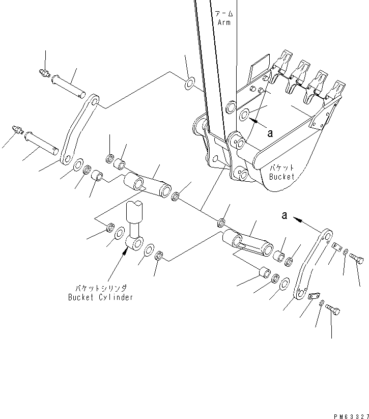 LINK ASS'Y,R.H. 20N-70-81600 KOMATSU