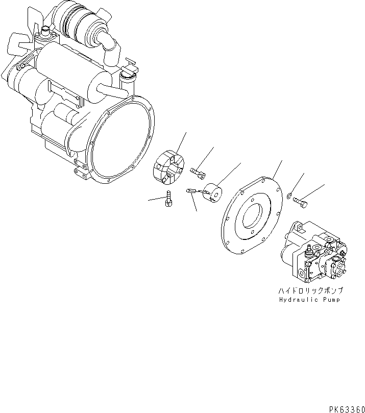 Крышка 20W-01-32211 KOMATSU