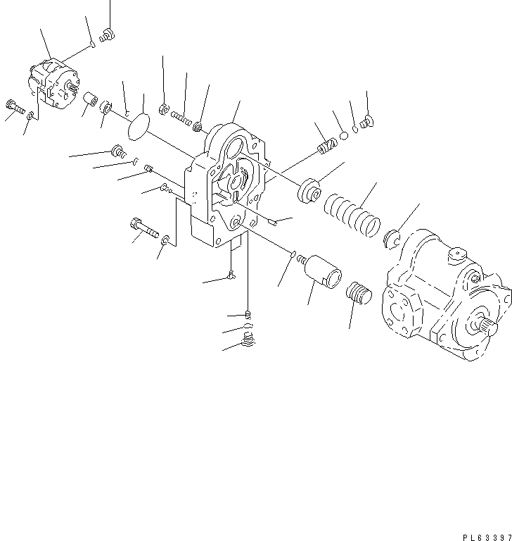 Фильтр FUFZD44571700A KOMATSU
