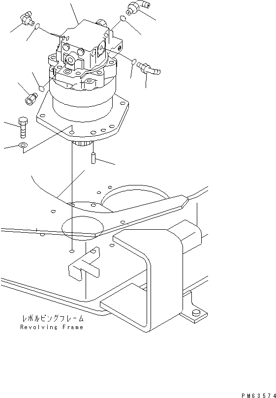 SWING MACHINERY A. (20P-26-81001) KOMATSU